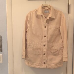 Everlane Tan Cotton Canvas Workwear/Barn Jacket